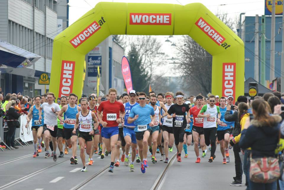 Rennstart, festgehalten von Triaguide